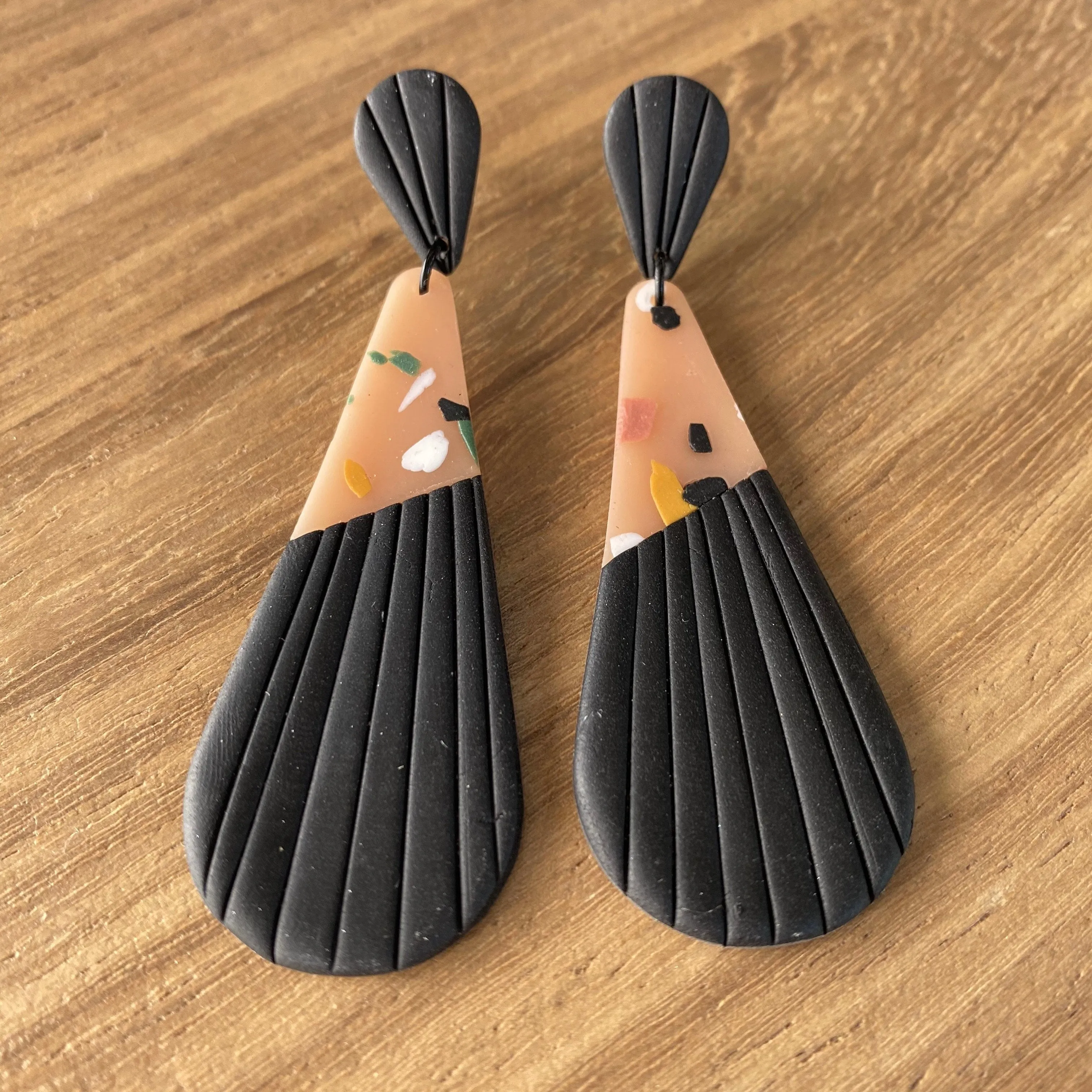 Handmade Clay Earrings - Mae