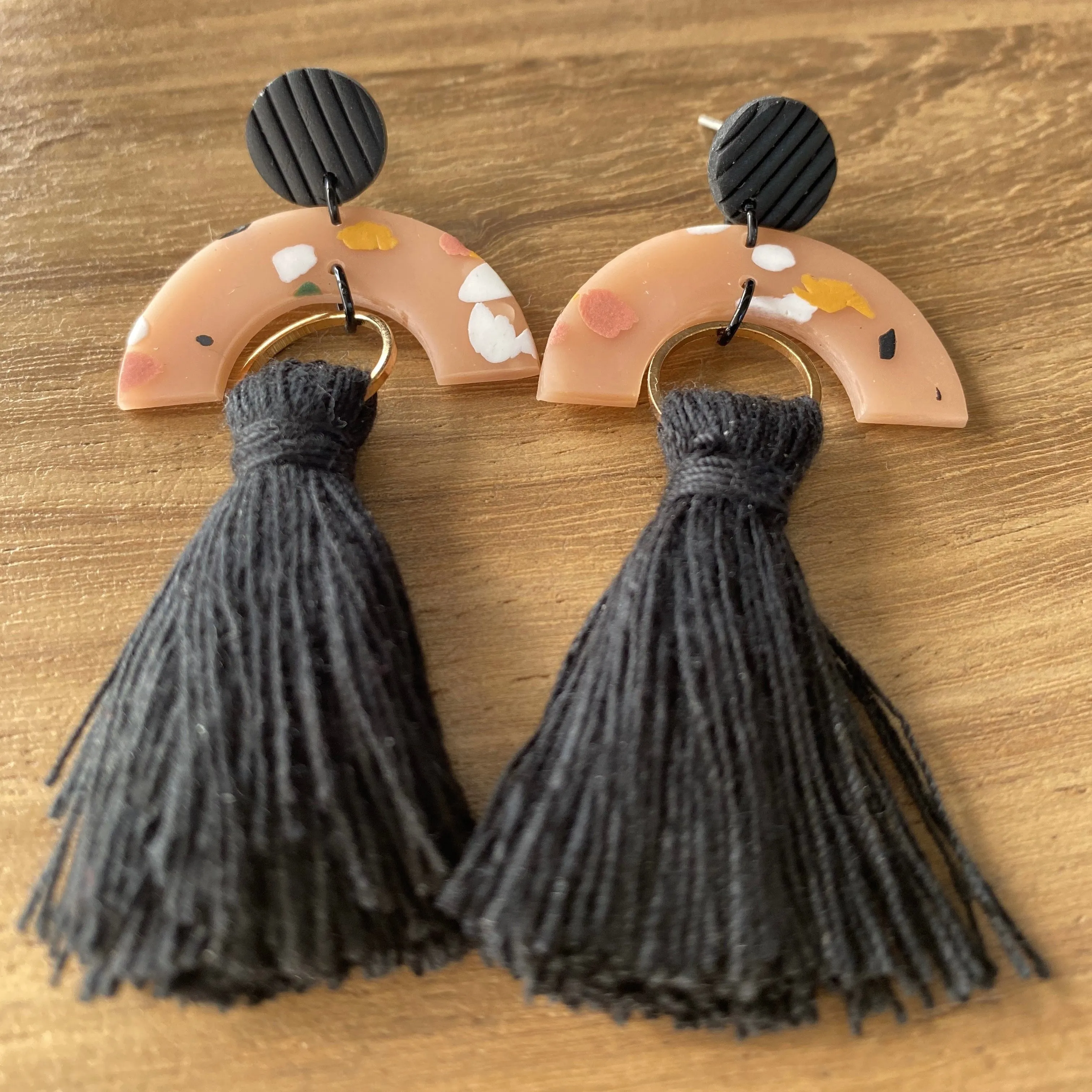 Handmade Clay Earrings - Piper