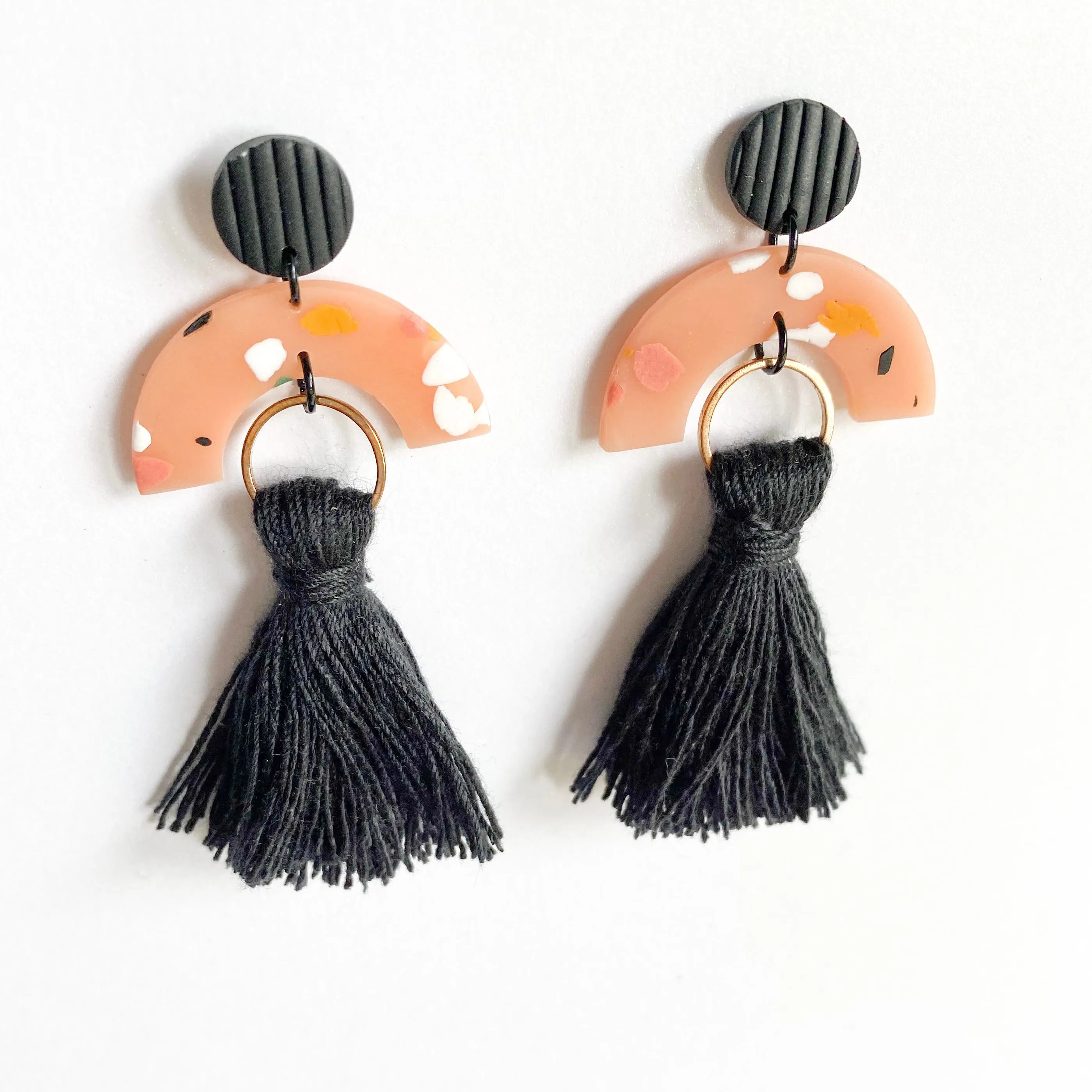 Handmade Clay Earrings - Piper