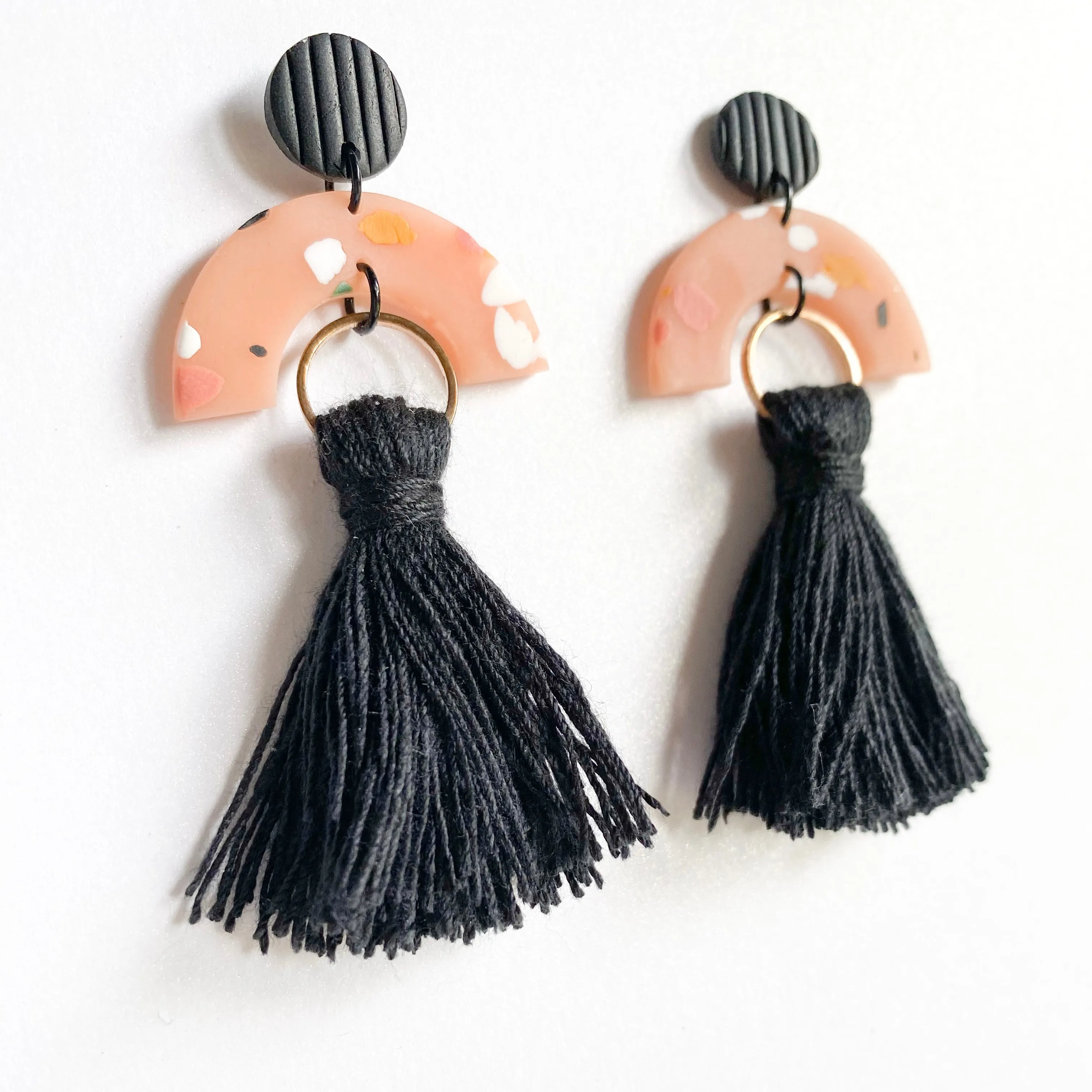 Handmade Clay Earrings - Piper