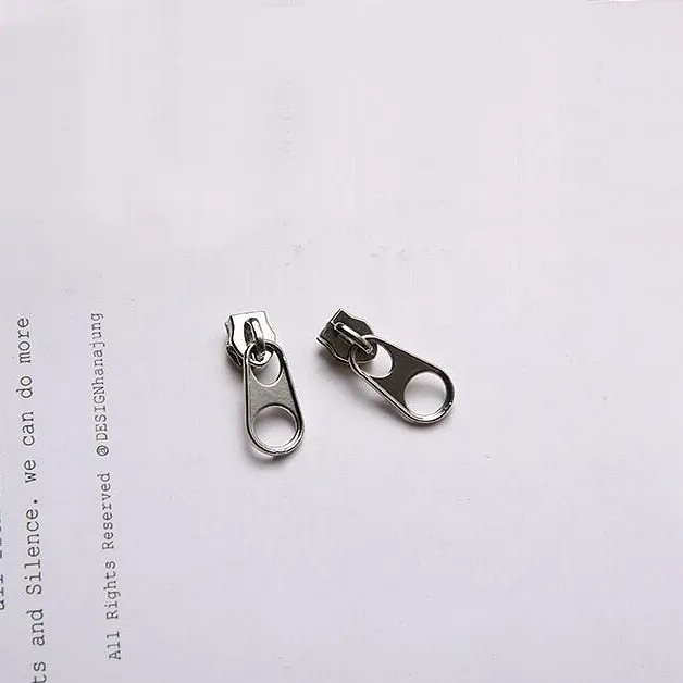 Korea Style Harajuku Punk Cool Egirl Girl Cross Chain Pendant Earrings For Women Men Bff Street Hip Hop Jewelry Gift