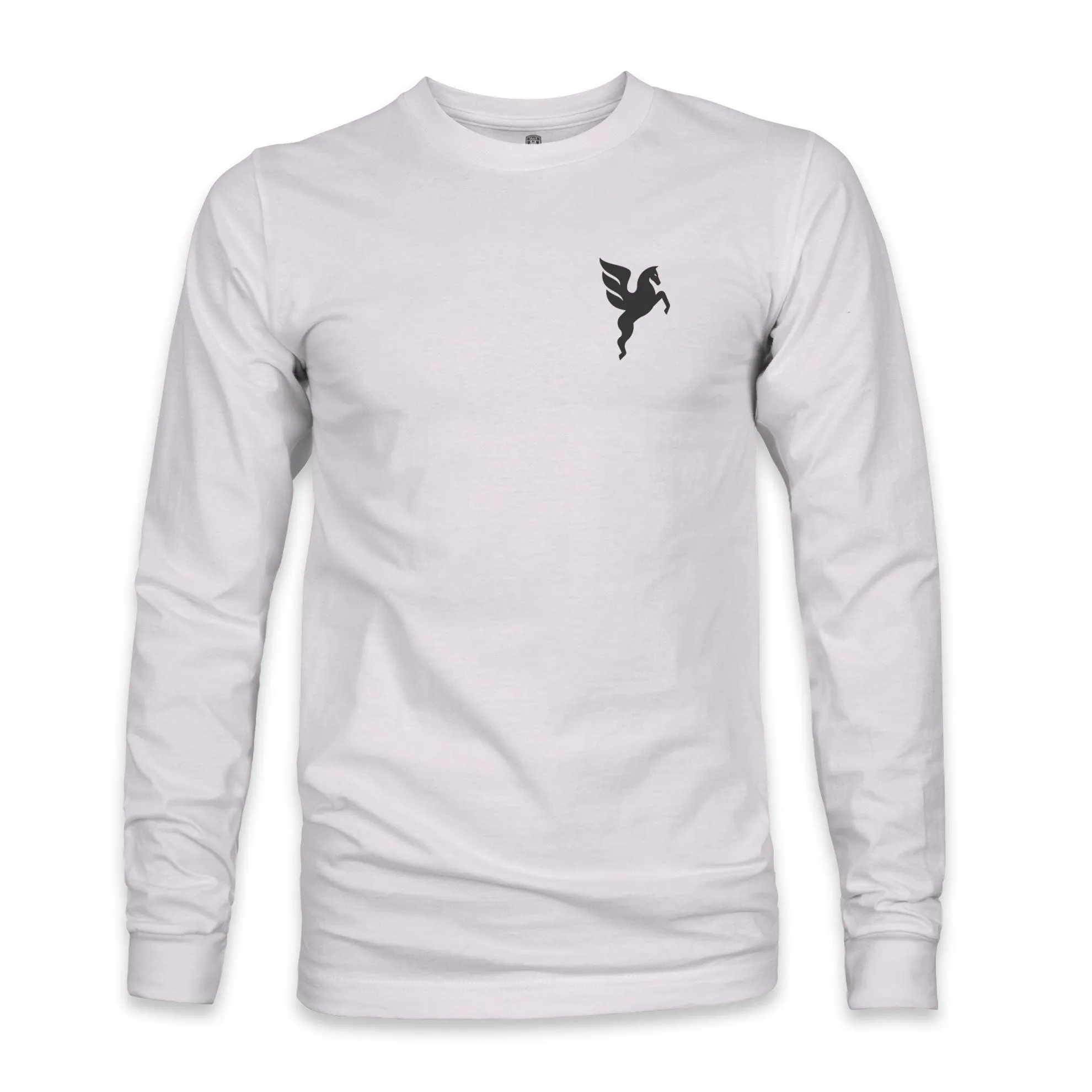Loudoun United FC Team Arch Cotton Long Sleeve T-Shirt - Silver