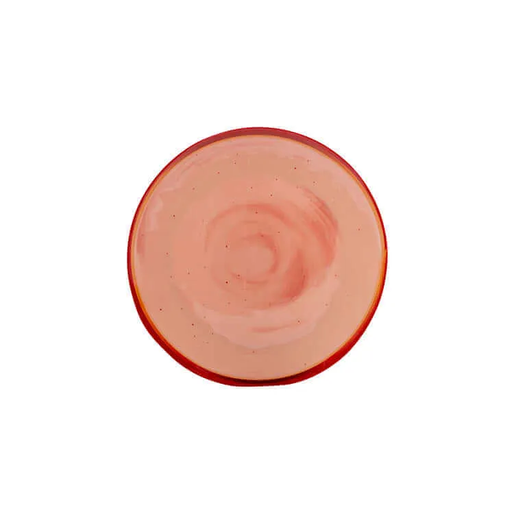 Melamine 12-delig Servies Halo Terracota