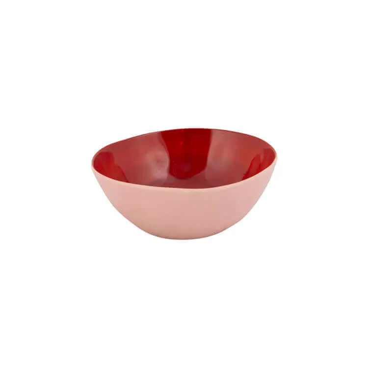Melamine 12-delig Servies Halo Terracota