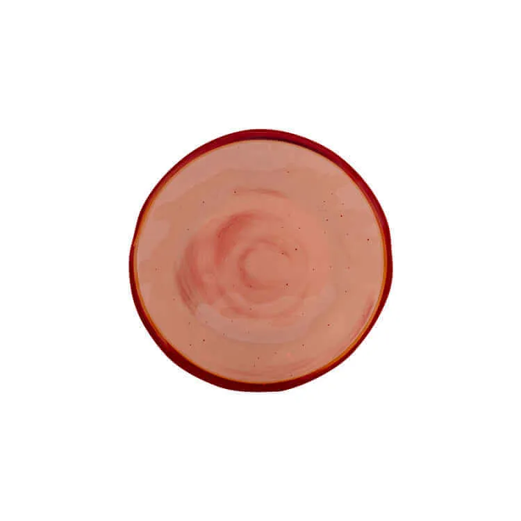 Melamine 12-delig Servies Halo Terracota