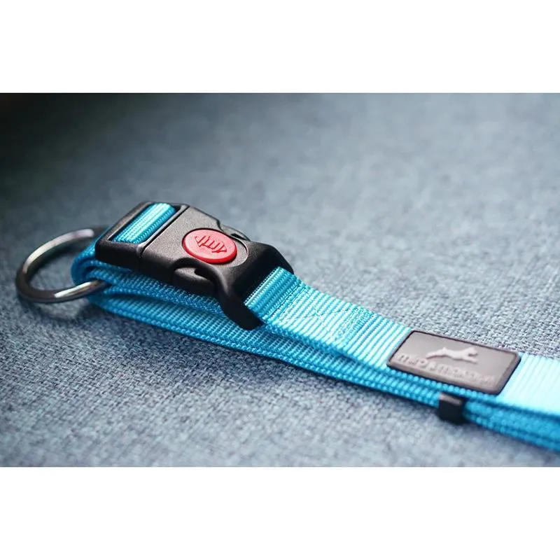 Miro & Makauri Belay Nylon Safety Dog Collars Black 4 Sizes