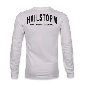 Northern Colorado Hailstorm Team Arch Cotton Long Sleeve T-Shirt - Silver