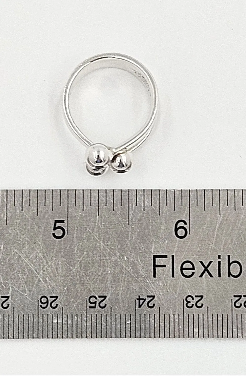 Norway   Designs AGE Sterling Modernist 3 Prong Crown Jester Ring C 1960s