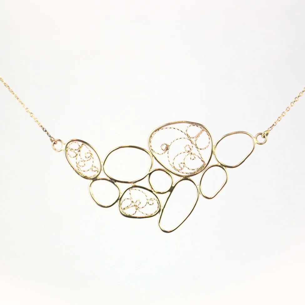 Organic Filigree Necklace