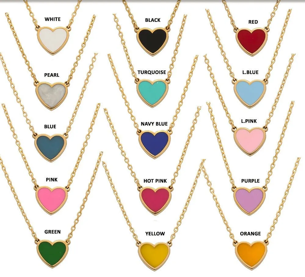 Pickleball Enamel Embellished Necklace
