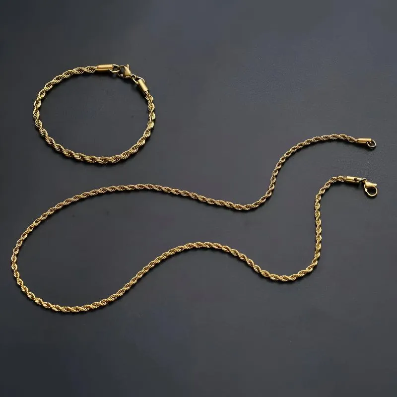 Rope Set - 4mm Gold