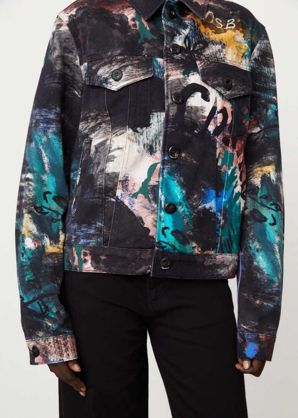 Scratch Denim Jacket