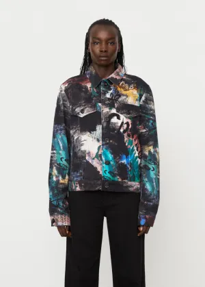 Scratch Denim Jacket