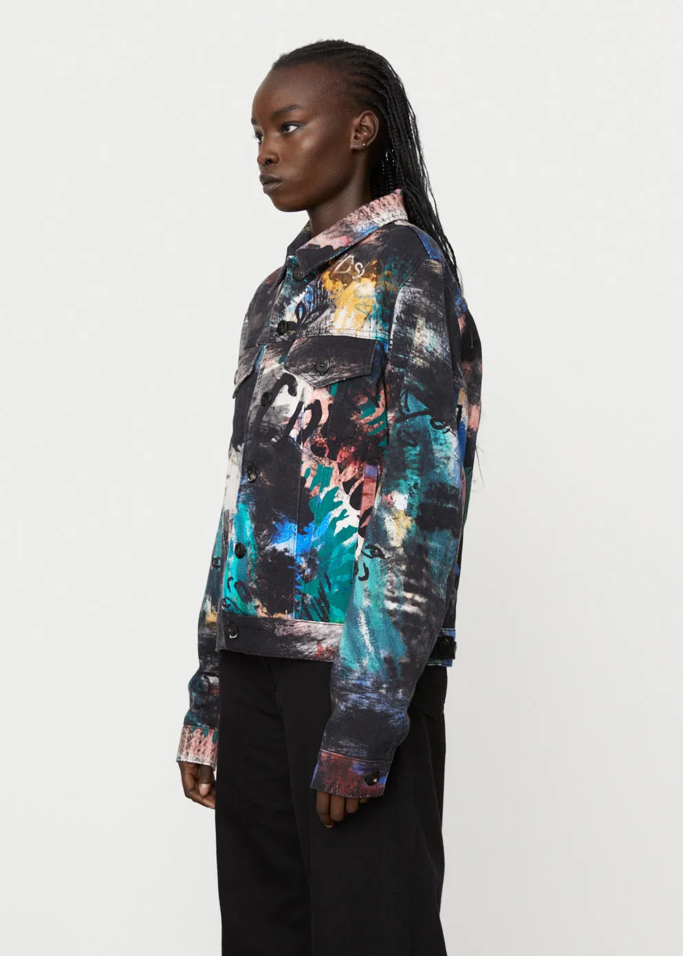 Scratch Denim Jacket