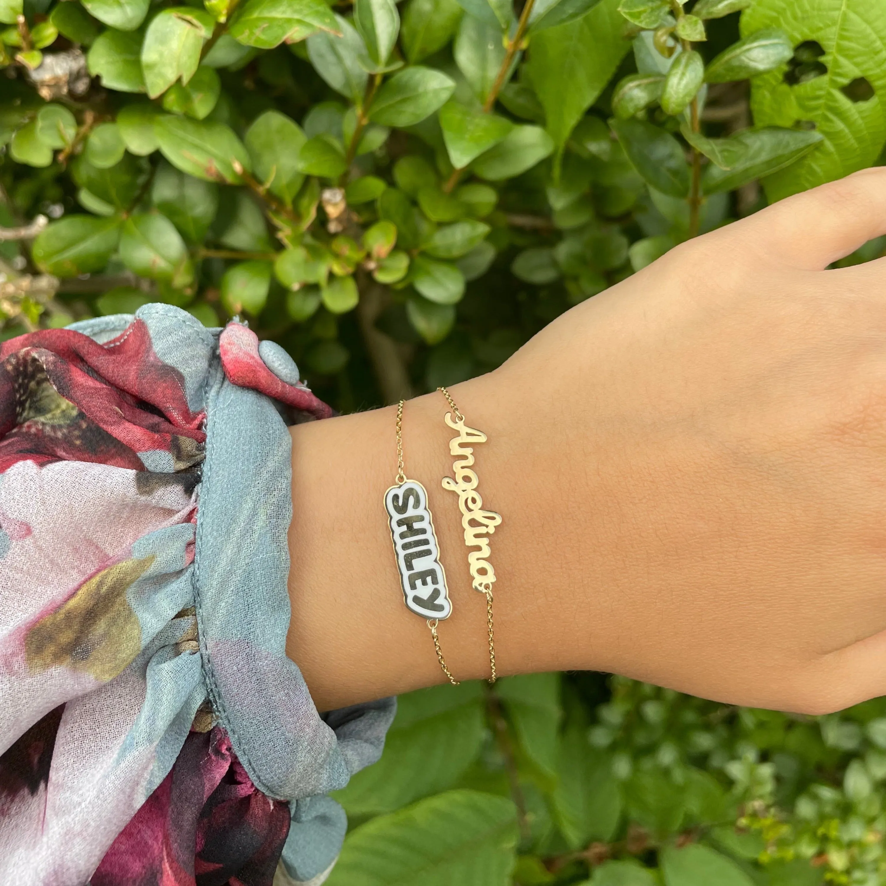 Shiley Enamel Bubble Bracelet