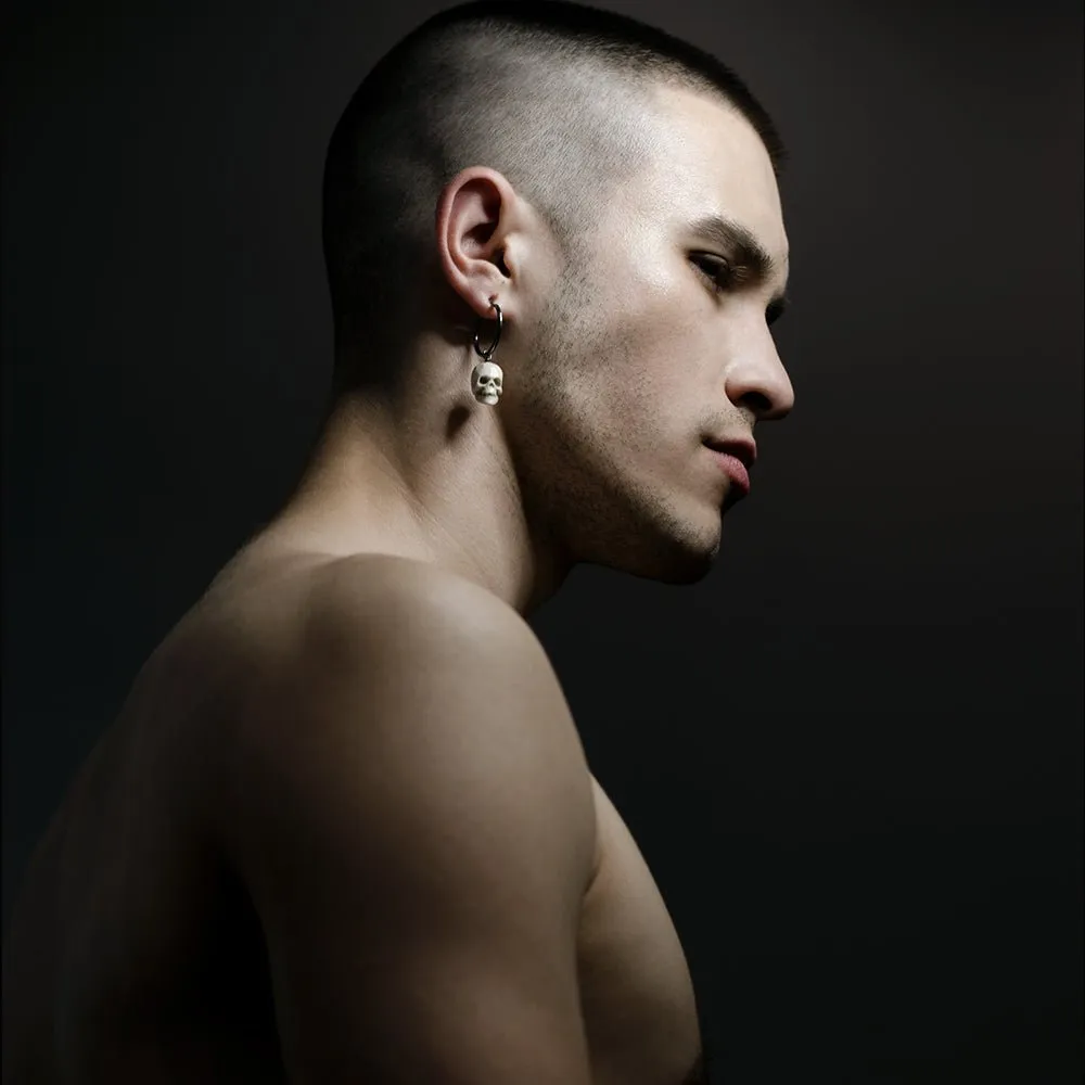 Skull earring