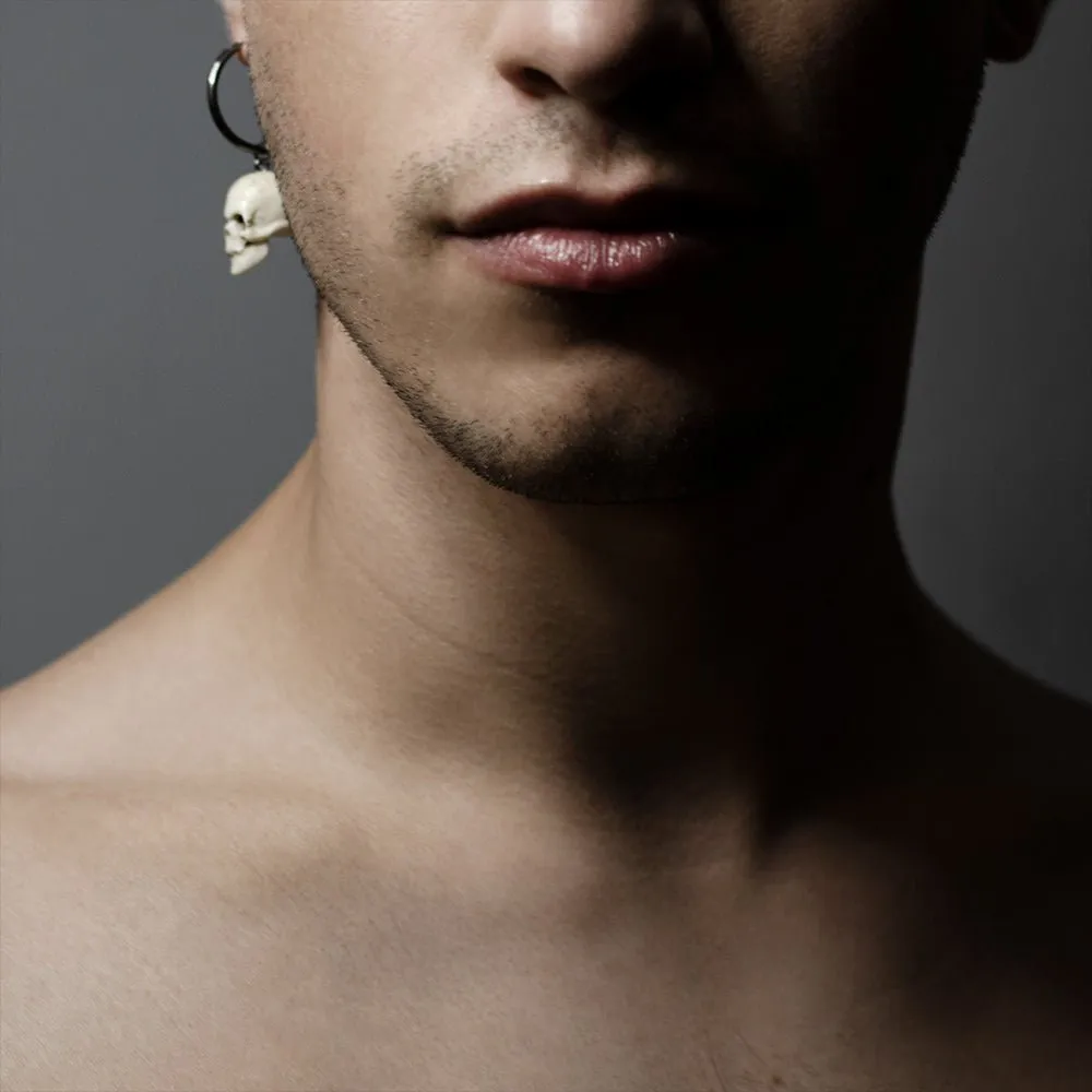 Skull earring