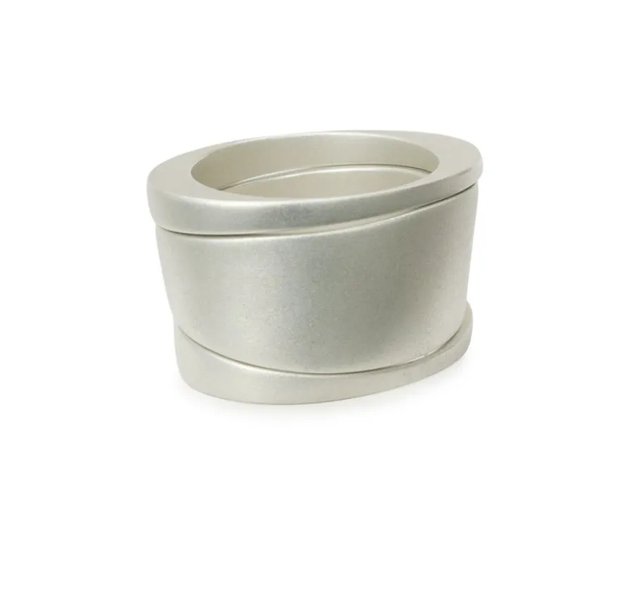 Small Torque Stacking Ring by Marion Cage