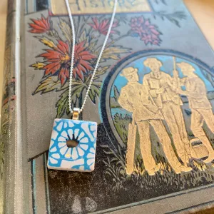Upcycled vintage scrabble piece necklace
