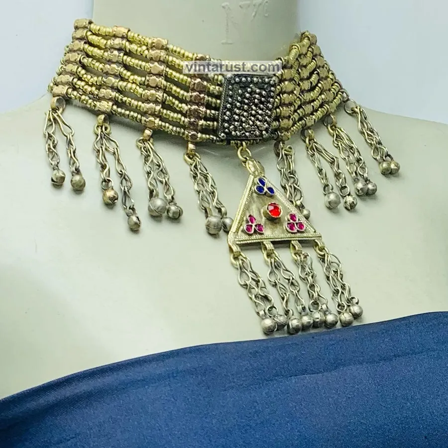 Vintage Bohemian Statement Choker Necklace