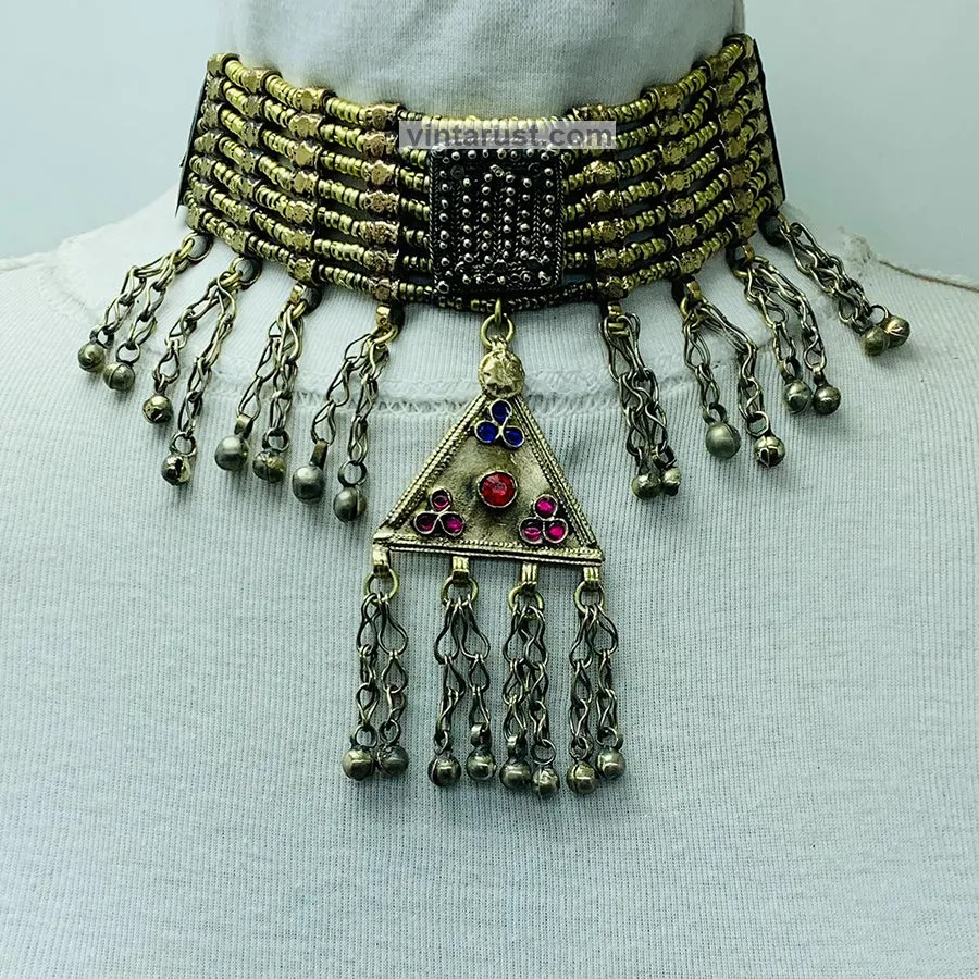 Vintage Bohemian Statement Choker Necklace