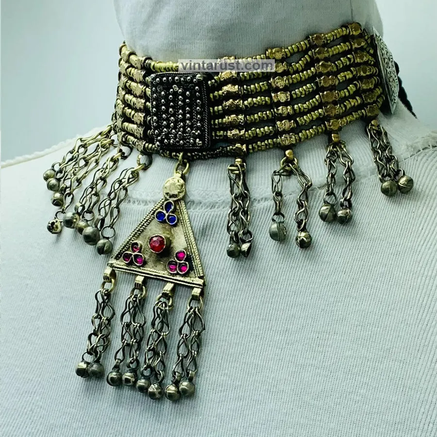 Vintage Bohemian Statement Choker Necklace