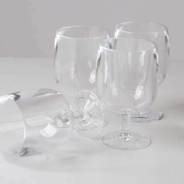 Wijnglas Kunststof Nestbaar 4-Stuks 200ML