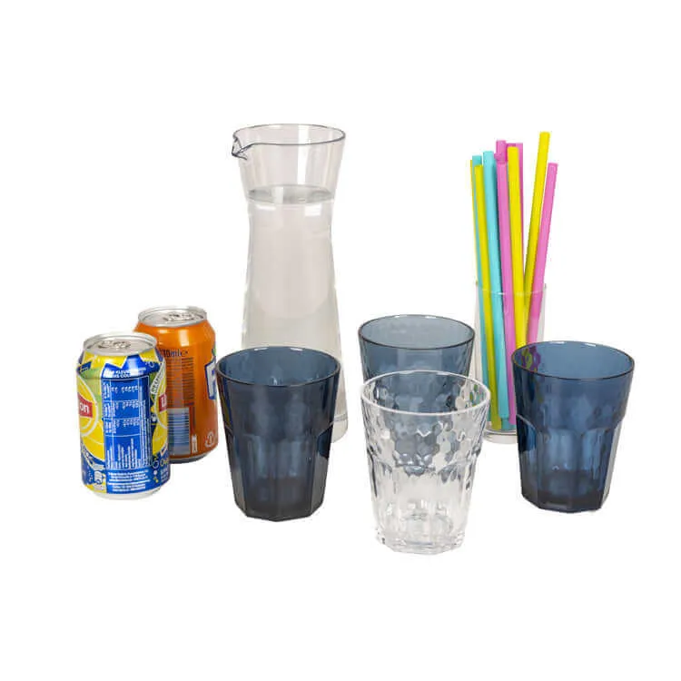 Wijn/Limonadeglas Mix & Match 4-Stuks 400ML
